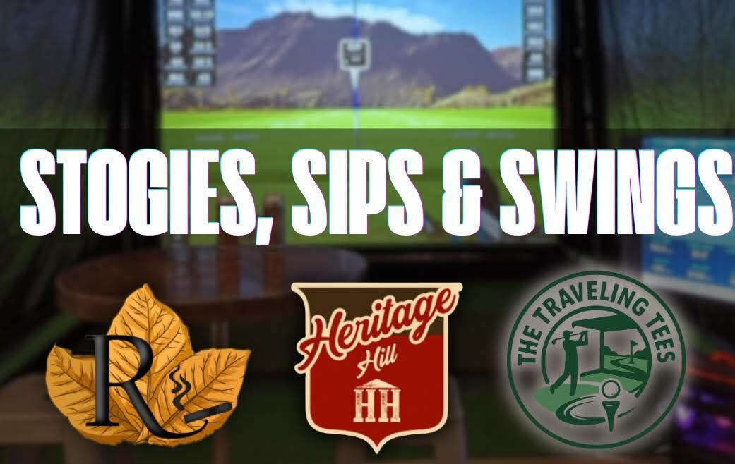 Stogies, Sips & Swings The Traveling Tees Challenges (T3C) Friday June TBD 5-9pm @ Heritage Hill Brewhouse